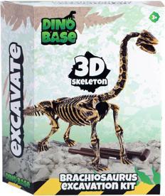Productafbeelding Dino Base Dino opgraving brachiosaurus 3D set