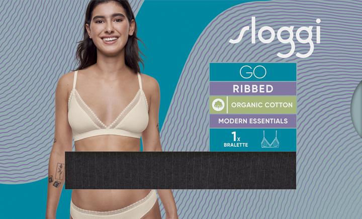 Actual product image Sloggi GO Ribbed Bralette (Single pack, XS)
