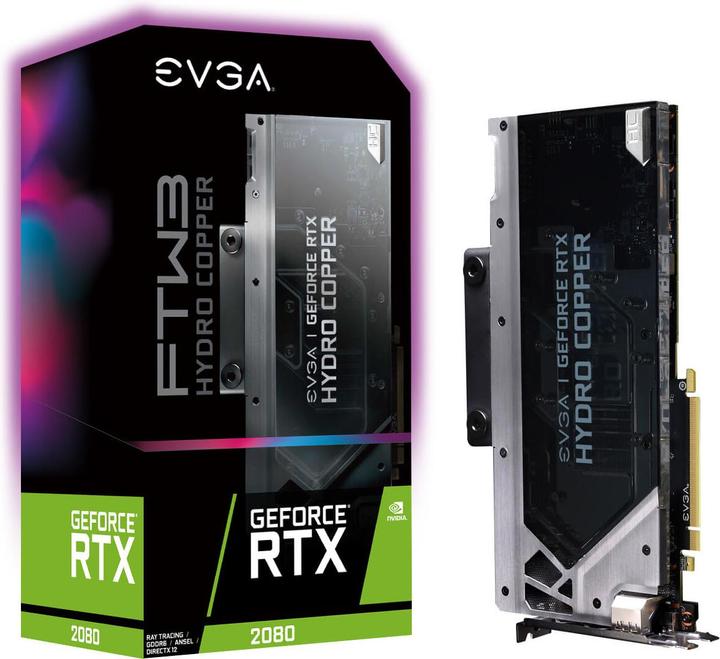 Actual product image EVGA GeForce RTX 2080 FTW3 Ultra Hydro Copper (8 GB)