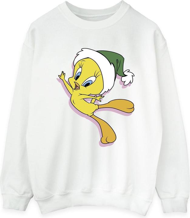 Looney Tunes Tweety Christmas Hat Sweatshirt