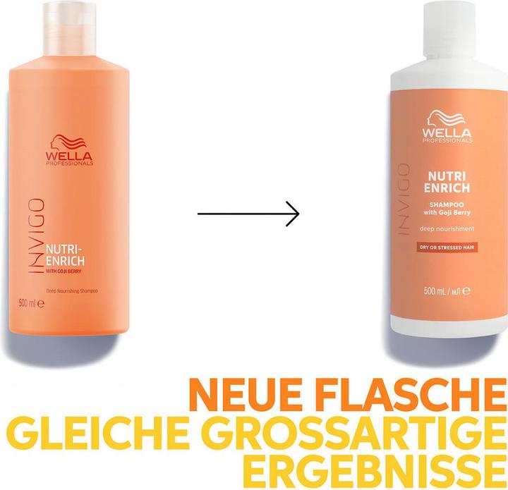 Actual product image Wella Invigo Nutri-Enrich Shampoo (500 ml, Liquid shampoo)
