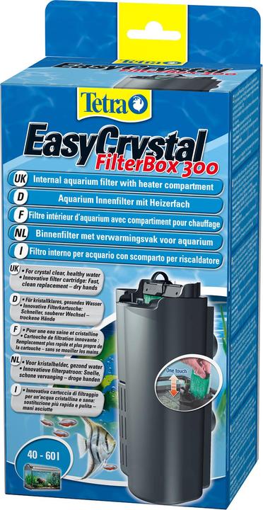 Image du produit Tetra Filtre EasyCrystal 300 (250 l, Filtres internes, Eau de mer)