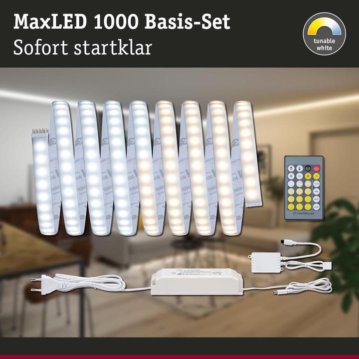 Immagine prodotto Paulmann Set di strisce MaxLED 1000 (Bianco, 300 cm, Interno)