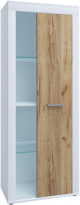 Produktbild VCM Schrank Vitrine Wohnzimmer Glas Usilo (60 x 35 x 159 cm)