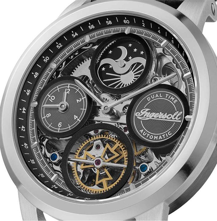 Produktbild Ingersoll 1892 Ingersoll I16001 Herrenuhr The Arc Automatik 44mm 5ATM (Analoguhr, 44 mm)