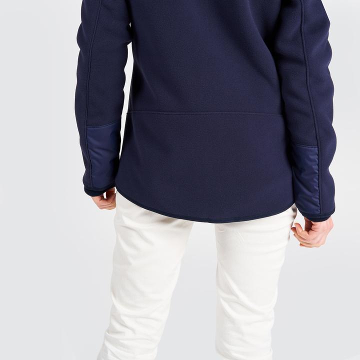 Immagine prodotto Tribord Giacca in pile da vela da donna calda 500 blu (XL)