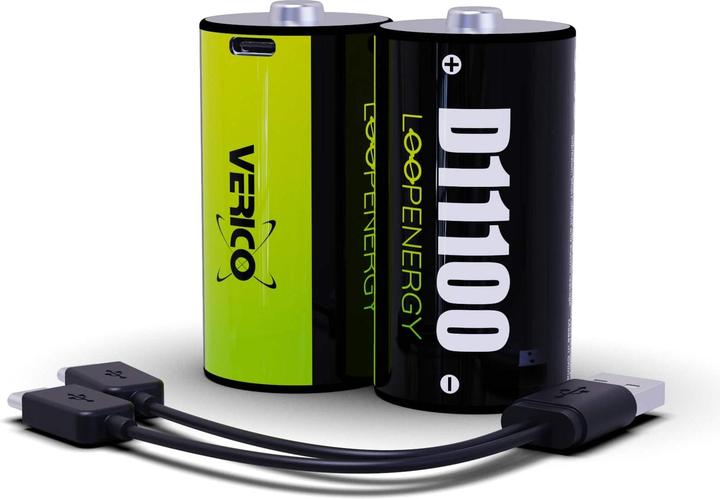 Actual product image Verico LoopEnergy (2 pcs., D, 7400 mAh)