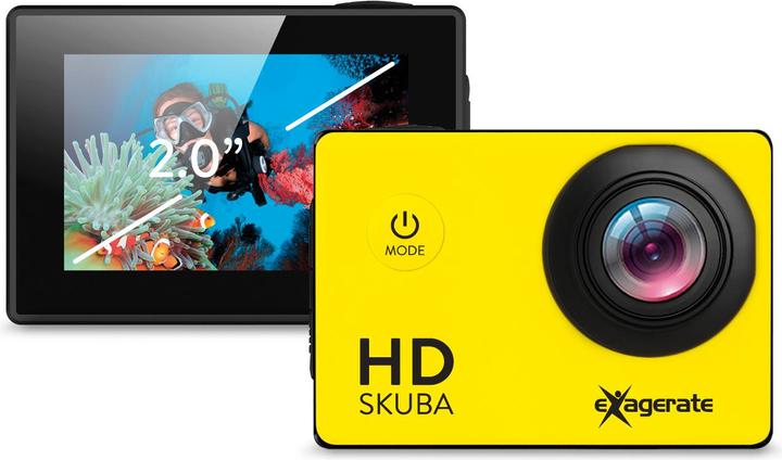Produktbild Hamlet Exagerate Skuba Action Cam HD-Actionkamera mit 2-Zoll-LCD-Bildschirm mit wasserdichtem Gehäuse