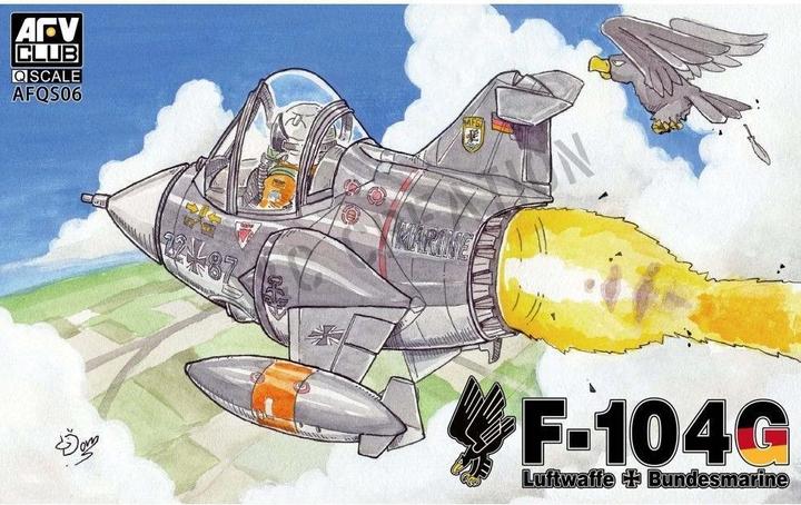 Actual product image AFV Club F-104 Q-series (Version West Germany)