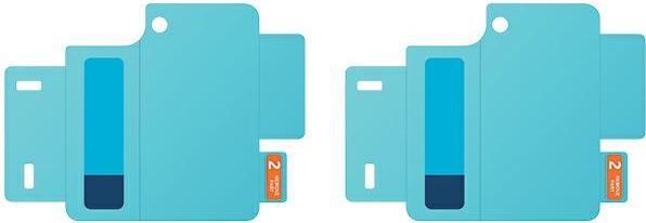 Actual product image Samsung Front Protection Film (2 Piece, Samsung Galaxy Z Fold5)