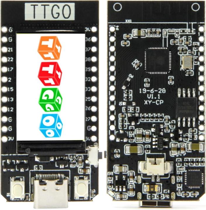 Actual product image Lilygo T-Display ESP32 16MB CH9102F with 1.14 inch display