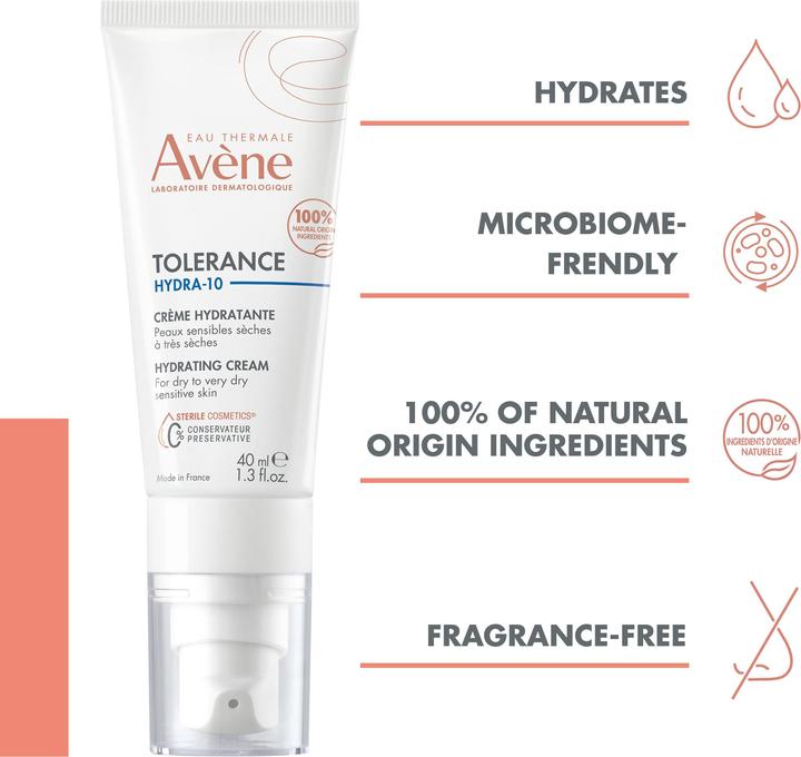 Immagine prodotto Avène Tolérance Hydra-10 Crema idratante in crema (40 ml, Crema 24h)