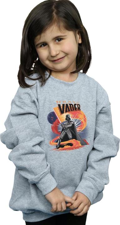 Produktbild Star Wars Darth Vader Swirling Fury Sweatshirt Mädchen (140, 146)