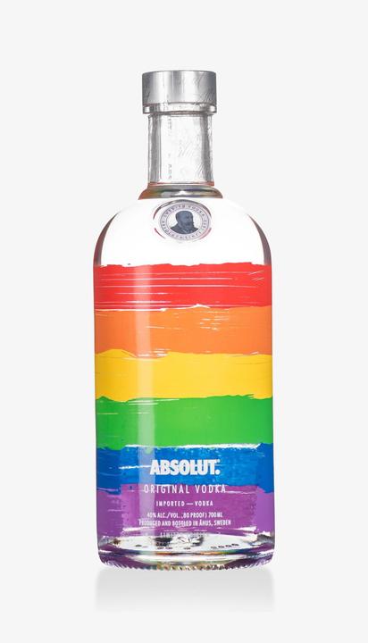 Produktbild Absolut Original Vodka Rainbow Edition (1 x 70 cl)