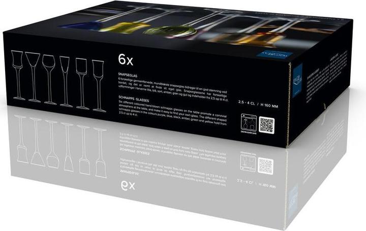 Produktbild Lyngby Shot Glass Set (0.25 dl, 6 x, Schnapsgläser + Shotgläser)