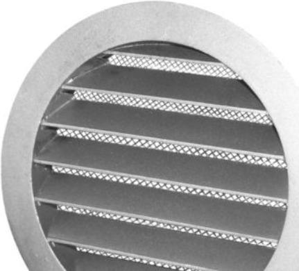 Actual product image Alnor Jalousirist Ø160mm - round galvaniseret