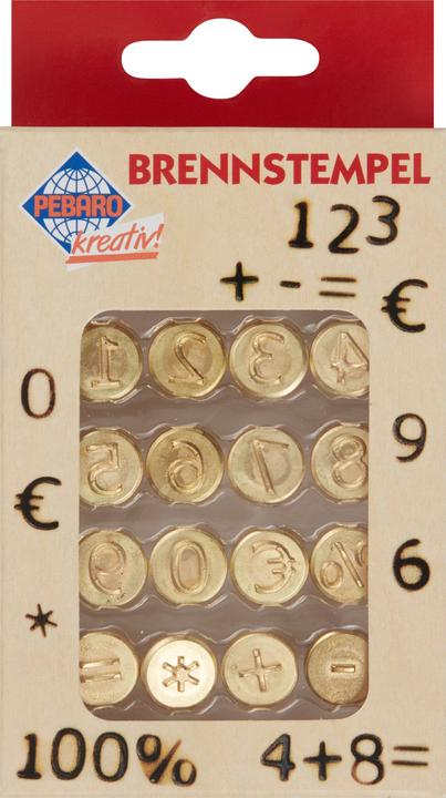 Immagine prodotto Legna Creativa Timbri pirografia NUMERI