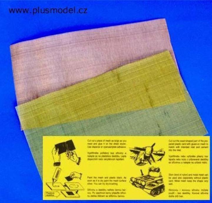 Immagine prodotto Plus Model Griglia fine Realizzata in nylon, particolarmente adatta alla scala 1:72