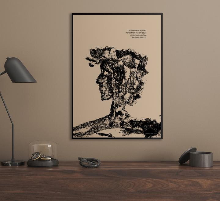 Produktbild ChiCura No Resentments Poster (A3)