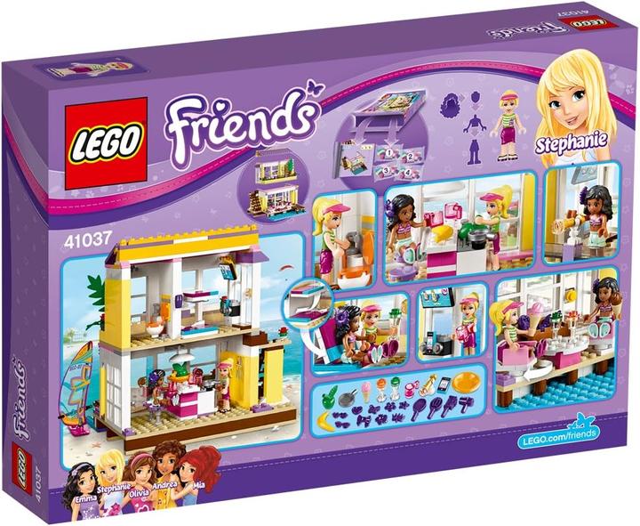 Actual product image LEGO Stephanie's beach house (41037, LEGO Friends)