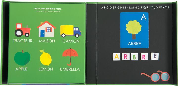 Actual product image Moulin Roty Magnet game Alphabet les Popipop (French)