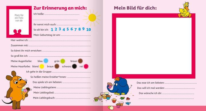 Produktbild ARS Die Maus – Meine Kindergarten-Freunde (Deutsch, 2015)