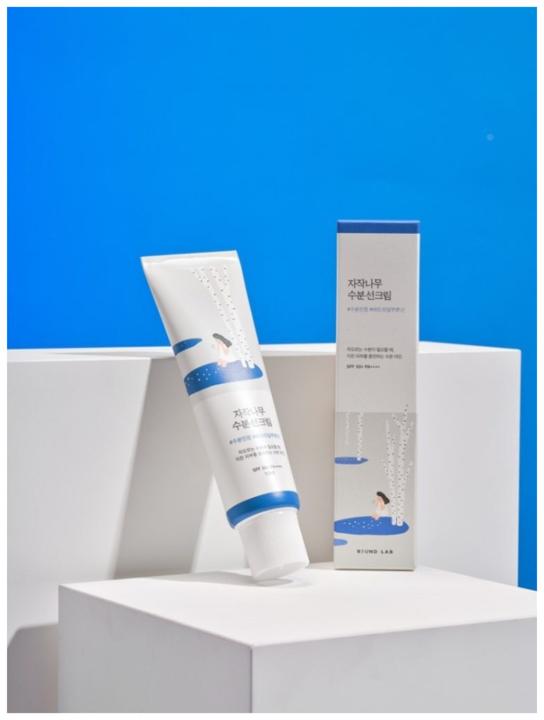 Actual product image Round Lab Moisturizing Sunscreen (Sun cream face, SPF 50+, 50 ml)