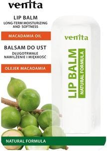 Venita VENITA Lip Balm balsam do ust Olejek Macadamia 4g
