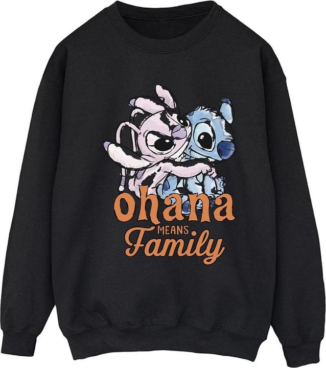 Disney Lilo And Stitch Ohana Angel Hug Sweatshirt (L)