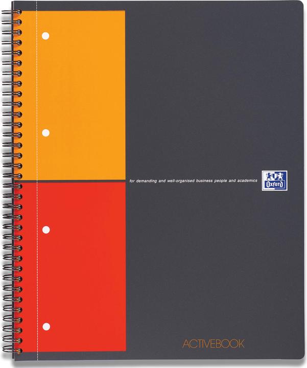 Oxford Activebook (A4, Kariert, Weicher Einband)