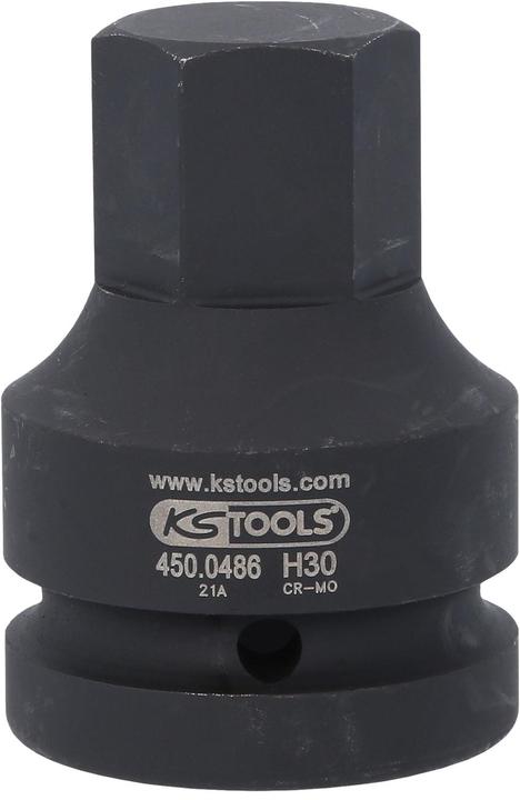 Produktbild KS Tools 1" Kraft-Bit-Stecknuss Innensechskant