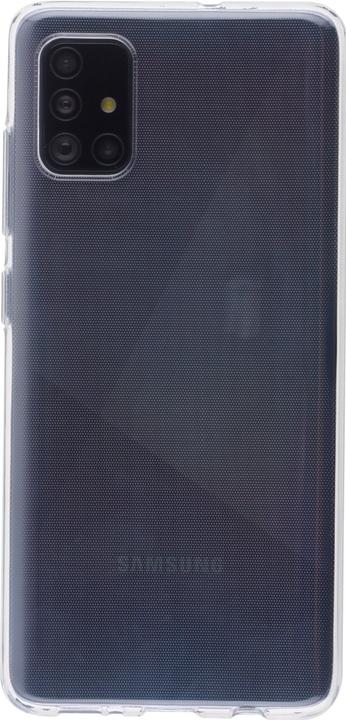 PhoneLook Hülle Gummi Silikon Gel Simple Super Clear flexibel (Samsung Galaxy A51)
