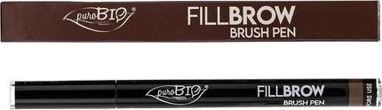Image du produit Puro Bio Fillbrow Brush Pen 03 Dark Chestnut 0.7ml (châtaigne foncé)