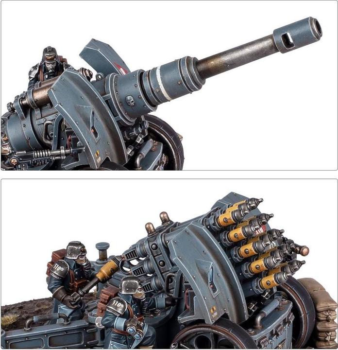 Image du produit Games Workshop Warhammer 40k - Astra Militarum Equipe d'Artillerie de Krieg (Matières plastiques)