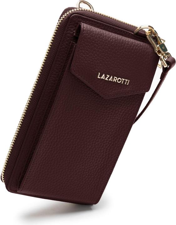 Actual product image Lazarotti Bologna Leather Handytasche Leder 11 cm