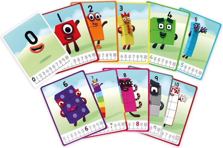 Actual product image Learning Resources MathLink® Cubes Numberblocks® 1-10 Activity Set (German, Dutch, Spanish, French)