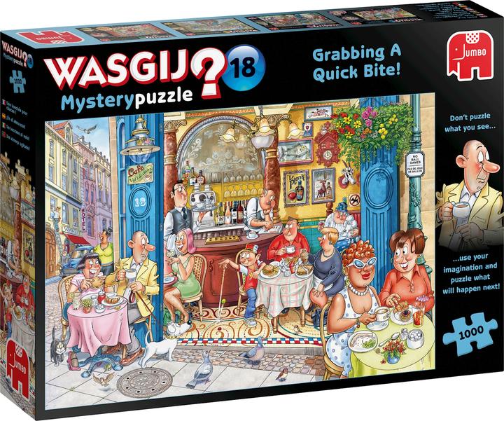 Jumbo Puzzle Wasgij Mystery 18 (1000 Teile)