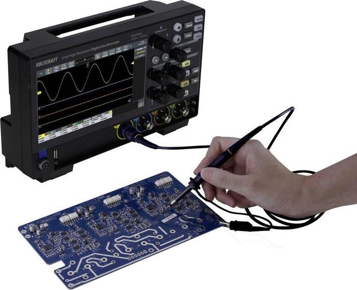 Produktbild Voltcraft DOV1004 Digital-Oszilloskop 100 MHz 4-Kanal 1.25 GSa/s 50 Mpts 12 Bit (CAT II)