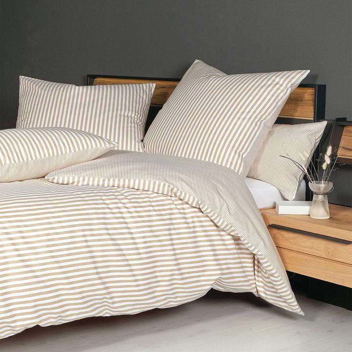 Produktbild Janine Edelflanell Bettwäsche Chinchilla S 78060 (Bettwäsche Set, 160x210 cm + 65x100 cm)