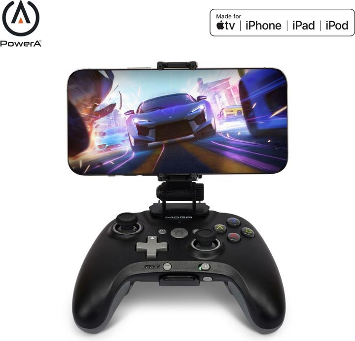 Image du produit PowerA Contrôleur Bluetooth MOGA XP5-i Plus pour le jeu mobile et le cloud gaming sur iOS (iOS)