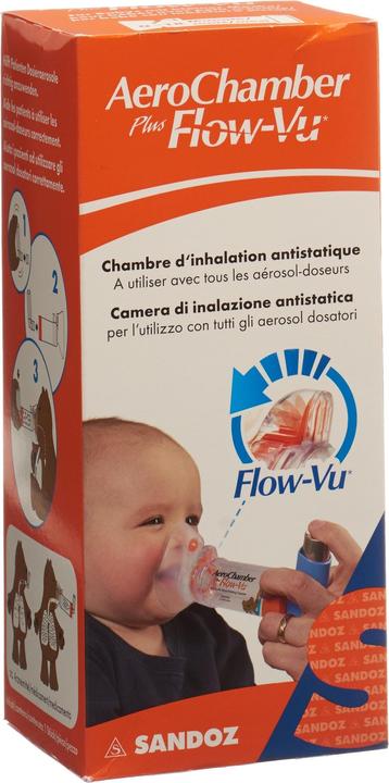 Produktbild Sandoz PLUS Flow-Vu mit Maske (0-18 Monate) orange