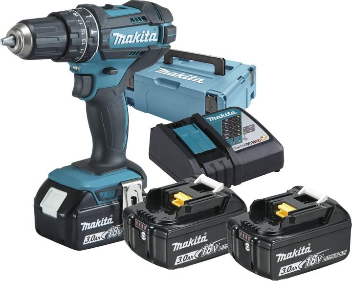 Actual product image Makita DHP482RF3J (Rechargeable battery operated)