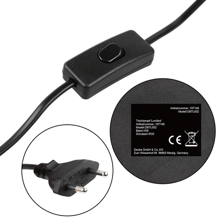 Produktbild Monzana Nachttischlampe (E14)