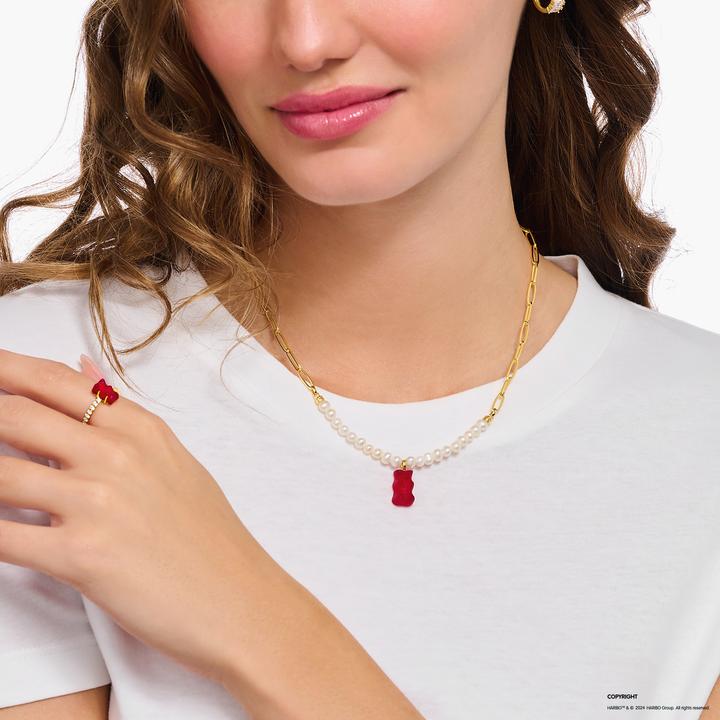 Actual product image Thomas Sabo Chain (750 yellow gold gilding, 925 sterling silver, 40 - 45 cm)