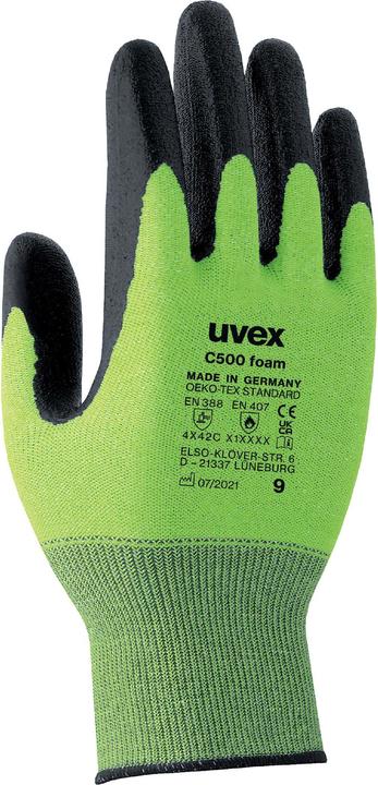 Produktbild Uvex Safety Schnittschutzhandschuh C500 foam (11)