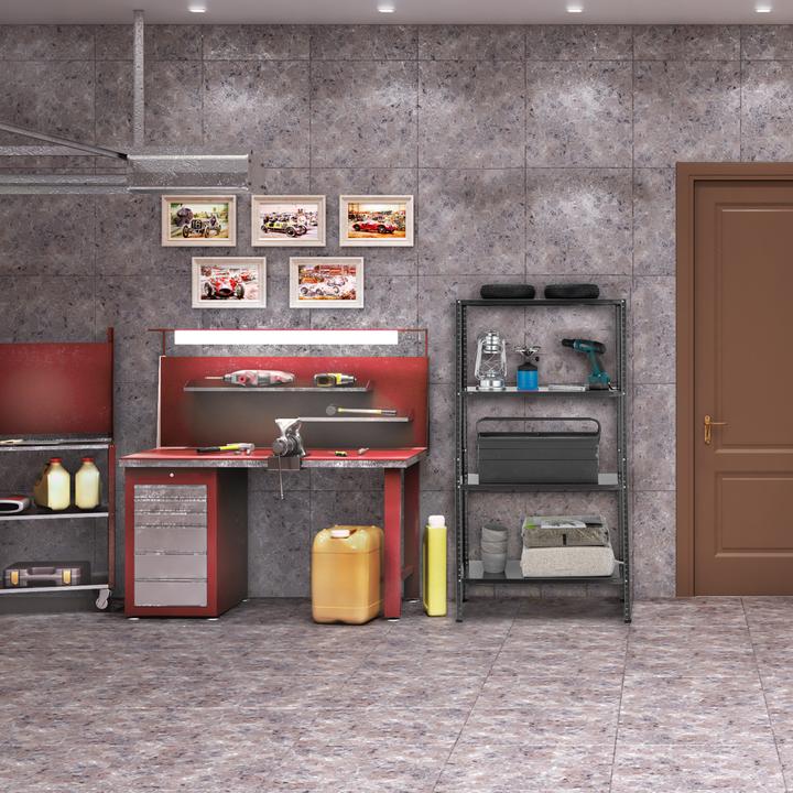 Actual product image Relaxdays Heavy duty shelf