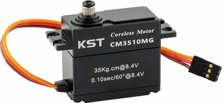 Actual product image KST Standard servo CM3510MG V6.0 35 kg, 0.10 s, Digital HV