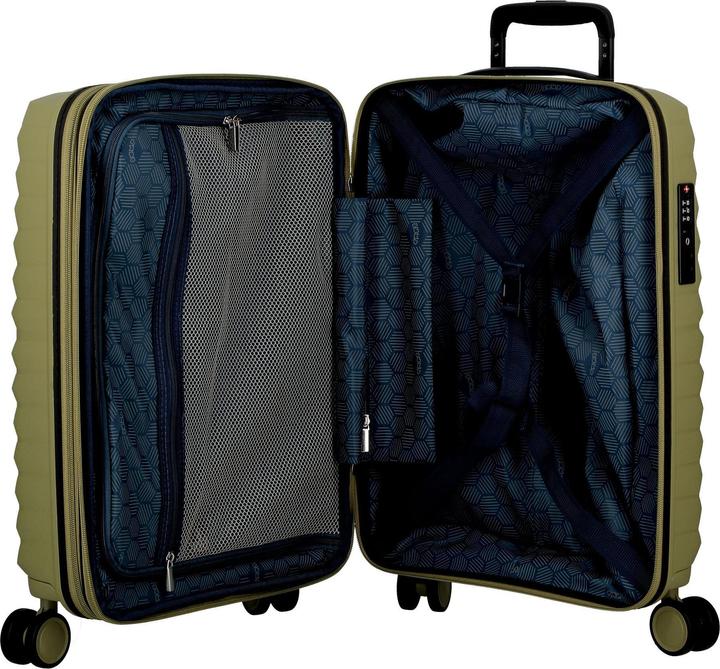 Actual product image Jump Xwave 4-wheel cabin trolley 55 cm with stretch fold (35 l, Hand luggage (up to 50 litres))