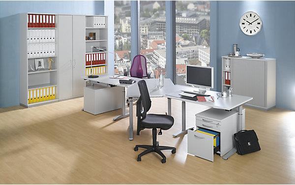 Immagine prodotto kaiserkraft HANNA - tavolo di fissaggio, regolabile in altezza 680 - 820 mm