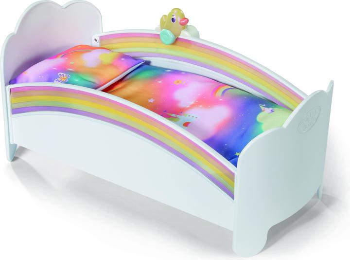 Actual product image Zapf Creation BABY born Regenbogen Bett